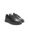 Exton 990 sneakers uomo in pelle nero Exton - 1 Exton scarpe uomo in vera pelle total black 