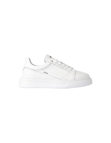 Exton 990 sneakers uomo in pelle bianco Exton - 1 Exton scarpe casual uomo in vera pelle total white 