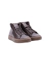 Exton 874 sneakers uomo in pelle color testa di moro Exton - 2 Exton 874 scarpe casual uomo un vera pelle mogano 