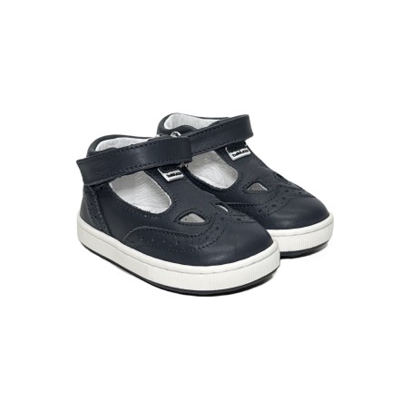 Balducci Soft CITA5835C scarpe occhiello bambino in pelle blu
