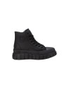 Refresh 172359 sneakers donna in similpelle nero Refresh - 1 Refresh scarpe alte donna in ecopelle in ecopelle con chiusura lacc