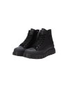 Refresh 172359 sneakers donna in similpelle nero Refresh - 2 Refresh scarpe alte donna in ecopelle in ecopelle con chiusura lacc