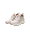 Refresh 171258 sneakers donna in similpelle avorio Refresh - 2 Refresh scarpe donna in ecopelle con chiusura lacci e cerniera 