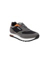 Refresh 172161 sneakers uomo in camoscio grigio e nero Refresh - 3 Refresh scarpe uomo in camoscio e tessuto 