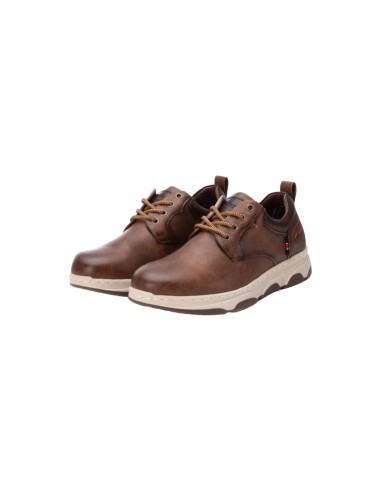 Refresh 172143 sneakers uomo in similpelle camel Refresh - 2 Refresh scarpe casual uomo in ecopelle camel 