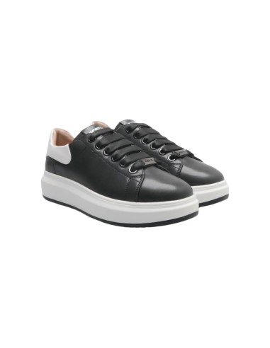 Keys K-9805 sneakers donna in pelle nero Keys - 1 Keys scarpe casual donna in pelle nero 