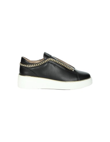 Keys K-9892 slip on donna in pelle nero Keys - 1 Keys scarpe casual donna in vera pelle 