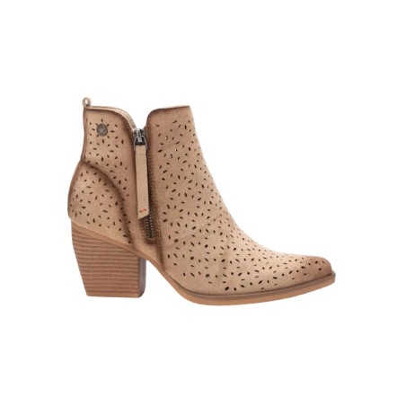 Refresh 172519 stivaletti donna in camoscio anticato beige