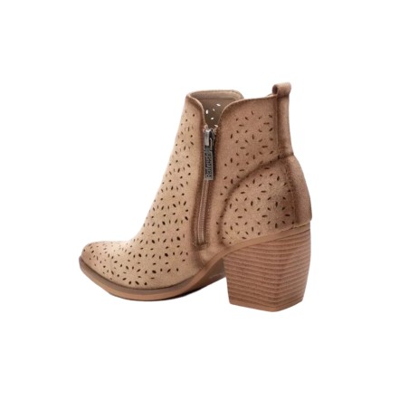 Refresh 172519 stivaletti donna in camoscio anticato beige