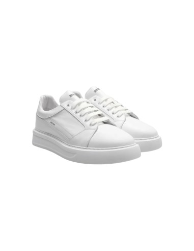 Exton 990 sneakers uomo in pelle bianco Exton - 1 Exton scarpe casual uomo in vera pelle total white 