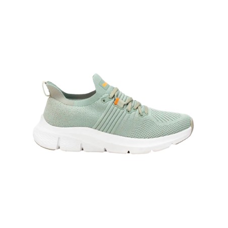 Refresh 172504 sneakers donna in tessuto verde acqua