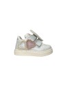 Balducci CITA6680A sneakers bambina in pelle avorio Balducci - 1 Balducci scarpe bambina primi passi in pelle con chiusura velcr