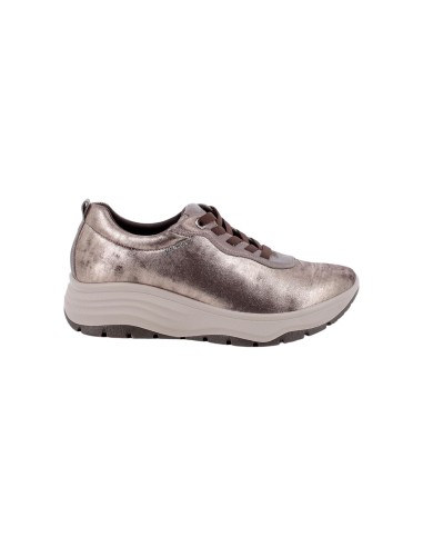 Enval Soft 6776622 sneakers donna linea comoda in laminato taupe Enval Soft - 1 Enval Soft scarpe donna in vera pelle con sottop