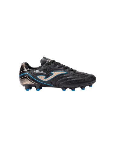 Joma Aguila 2301 Black Gold Firm Ground scarpe uomo da calcio in similpelle Joma - 1 Joma AGUS2301FG Scarpe Calcio 11 uomo in ec