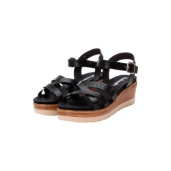 Refresh 172682 sandali donna in similpelle nero 2