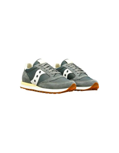 Saucony Jazz Original S2044-695 sneakers uomo in camoscio e tessuto verde Saucony - 3 Saucony Jazz Originals sneakers sportive c