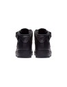 Nike Air Force 1 Mid 07 CW2289 001 sneakers uomo in pelle nero Nike - 2 Nike Air Force 1 Mid 07 scarpe sportive casual uomo in p