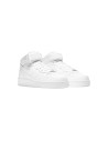 Nike Air Force 1 Mid 07 CW2289 111 sneakers uomo in pelle bianco Nike - 2 Nike Air Force 1 Mid 07 scarpe sportive casual uomo in