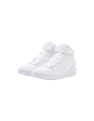 Nike Court Borough Mid 2 (GS) CD7782 100 sneakers unisex in similpelle Nike - 2 Nike Court Borough Mid 2 scarpe sportive unisex 