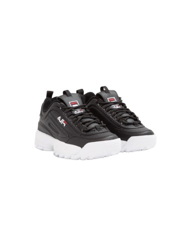 Fila Disruptor Low Wmn 1010302.25Y sneakers donna in similpelle nero Fila - 1 Fila Disruptor Low Wmn scarpe sportive casual donn