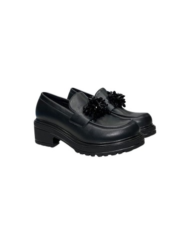 Queen Helena X31-45 mocassini donna in similpelle nero Queen Helena - 1 Queen Helena Shoes scarpe casual da donna in ecopelle 