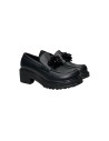 Queen Helena X31-45 mocassini donna in similpelle nero Queen Helena - 1 Queen Helena Shoes scarpe casual da donna in ecopelle 