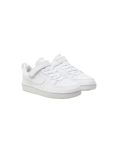 Nike Court Borough Low Recraft (PS) sneakers bambino in similpelle Nike - 1 Nike Court Borough Low Recraft scarpe sportive da ba