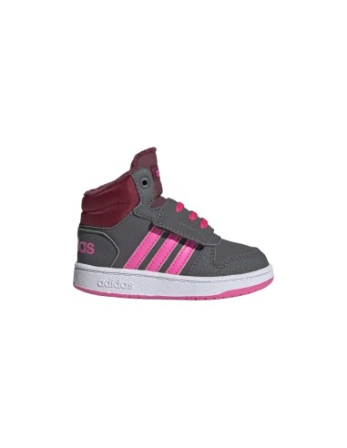 Adidas Hoops Mid 2.0 I GZ7798 sneakers sportive bambina in similpelle Adidas - 1 Adidas Hoops Mid 2.0 I scarpe sportive bambina 