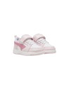 Puma Rebound v6 Lo AC+Inf 397420 08 sneakers bambina in similpelle rosa Puma - 1 Puma Rebound v6 Lo AC+Inf scarpe sportive bambi