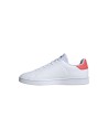 Adidas Urban Court IH4896 sneakers uomo in similpelle bianco corallo Adidas - 2 Adidas Urban Court scarpe sportive casual uomo i