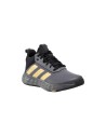 Adidas Ownthegame 2.0 K GZ3381 sneakers bambino in tessuto nero Adidas - 2 Adidas Ownthegame 2.0 K scarpe sportive bambino in te