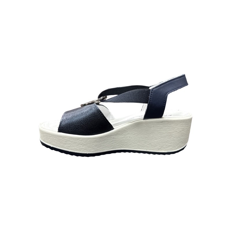 Enval Soft 7780511 sandali donna in pelle blu