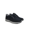 Enval Soft 7722011 sneakers uomo in camoscio blu Enval Soft - 2 Enval Soft scarpe uomo linea comoda in camoscio e tela con chius