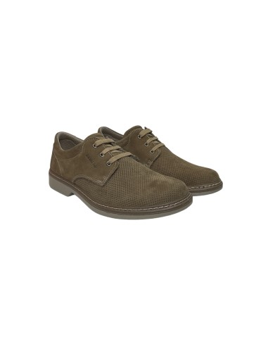 Enval Soft 7711522 sneakers uomo in pelle nabuk taupe Enval Soft - 2 Enval Soft scarpe uomo linea comoda in vera pelle con sotto