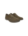 Enval Soft 7711522 sneakers uomo in pelle nabuk taupe Enval Soft - 2 Enval Soft scarpe uomo linea comoda in vera pelle con sotto