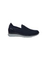 Enval Soft 7725011 slip on uomo in tessuto blu Enval Soft - 1 Enval Soft scarpe uomo linea comoda in tessuto con sottopiede in m