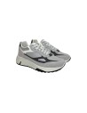 Igi&Co 7637833 sneakers uomo in camoscio e tessuto grigio perla Igi&Co - 2 Igi&amp;Co scarpe uomo in camoscio e tessuto con sott