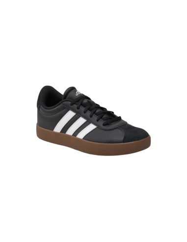 Adidas VL Court 3.0 K IE3630 sneakers da ragazzo/a in similpelle bianco e nero Adidas - 2 Adidas VL Court 3.0 K scarpe sportive 