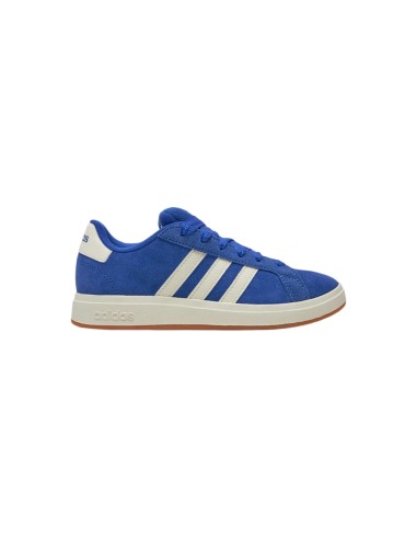 Adidas Grand Court 00s K JP5894 sneakers unisex da ragazzo/a in camoscio bluette Adidas - 1 Adidas Grand Court 00s K scarpe spor