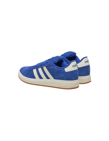 Adidas Grand Court 00s K JP5894 sneakers unisex da ragazzo/a in camoscio bluette Adidas - 3 Adidas Grand Court 00s K scarpe spor