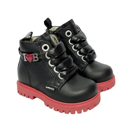 Balducci Soft MATRIX 2338 stivaletti bambina primi passi in pelle nero