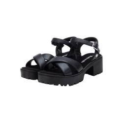 Refresh 79281 sandali donna in similpelle nero 2