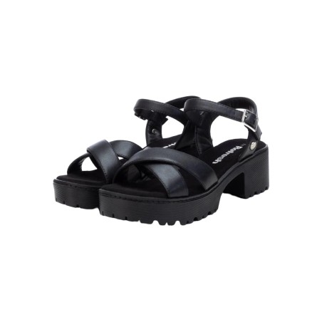 Refresh 79281 sandali donna in similpelle nero