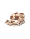 Xti 143847 sandali donna in similpelle beige Xti - 2 Xti sandali donna in ecopelle con chiusura velcro 