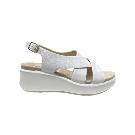 Enval Soft 7792322 sandali donna in pelle bianco