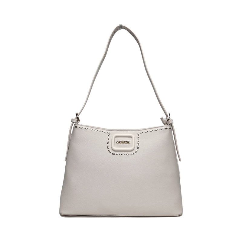 Cafe' Noir C3WH0820 borsa donna in pelle color panna