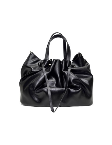 Cafe' Noir C3WD0808 Borsa donna in similpelle nero  - 2 Cafe' Noir C3WD0808 Tote Bag donna in ecopelle nero 