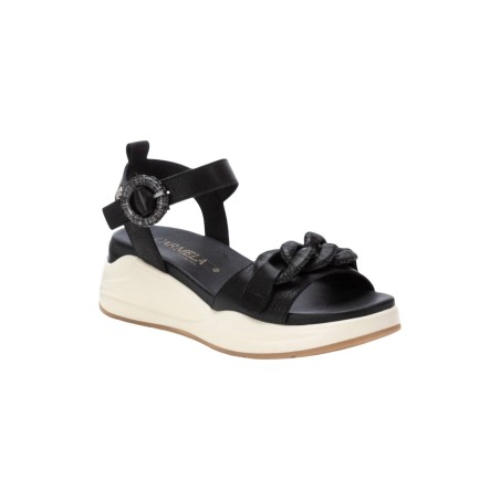 Carmela 162331 sandali donna in pelle nero
