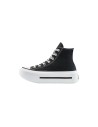 Converse Ctas Lift Double Stack Hi A12975C sneakers donna in tela nero Converse - 2 Converse Ctas Lift Double Stack Hi A12975C s