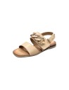 Igi&Co 7686511 sandali donna in pelle sabbia Igi&Co - 2 Igi&amp;Co sandali donna in vera pelle con chiusura velcro 